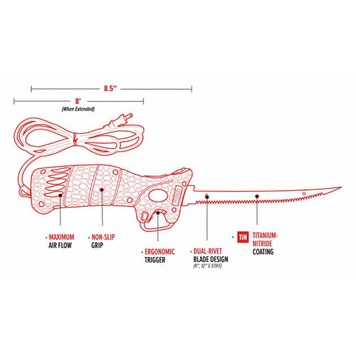 Bubba Lithium Ion Cordless Electric Fillet Knife