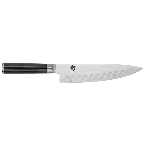 Shun Classic 8" Hollow Ground Edge Chef's Knife (DM0719) profile