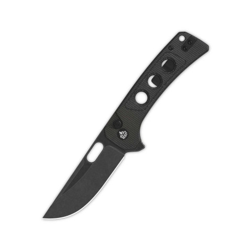 QSP Unicorn Black Stonewashed Micarta Brown (QS156-A2)