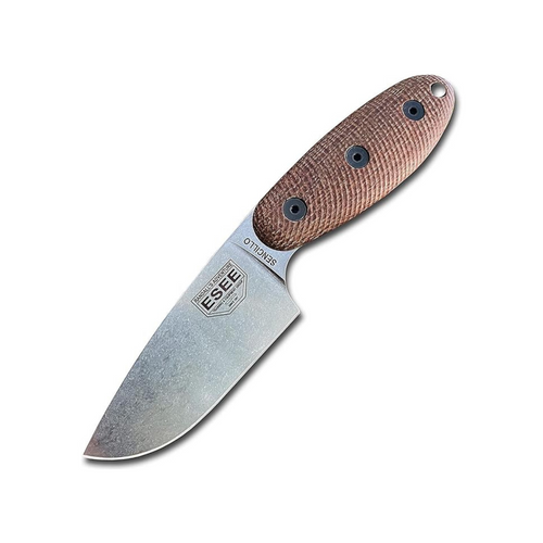 ESEE Sencillo A2 Burlap Micarta with Sheath (ESEE-SENCILLO-A2)
