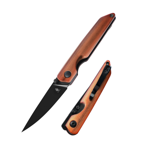 Kizer Shot 154CM Aluminum Brown (V3677C1) 