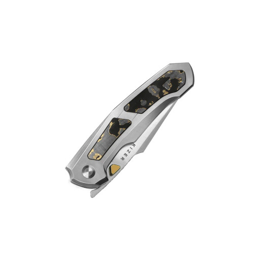 Kizer Feweed Zwear PM Titanium Camo Carbon Gold (Ki3694A4)