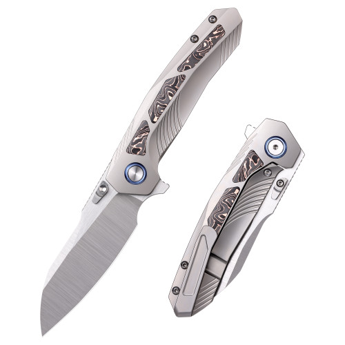 Remette Kestrel Titanium/Carbon Fiber Grey/Brown (RTPO-C)