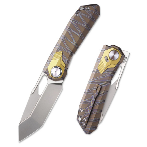 Remette Peregrine Falcon Burnt Titanium Tiger Skin Pattern (RTT1-CX)