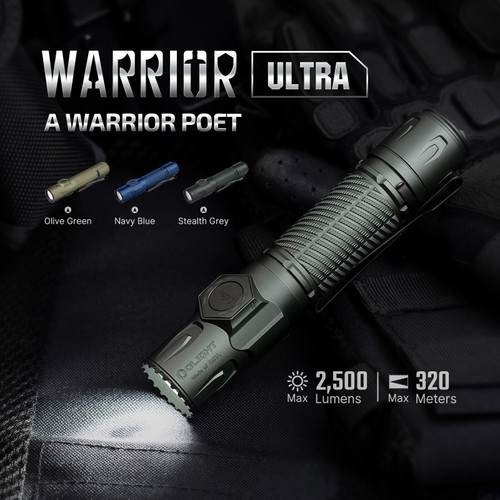 Olight Warrior Ultra Stealth Grey (O-WARRIORULTRA-SG-CA)