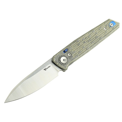 Reate PL-6 Micarta Green/Black (PL-6-02)