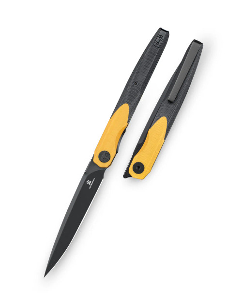 Bestech Lanza G10 Yellow/Black (BMK14F)
