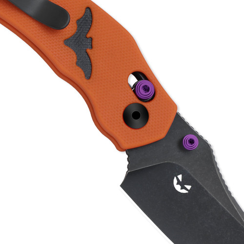 Kizer Mini Bulldog G10 Orange - Halloween Edition (V3672SHW1)