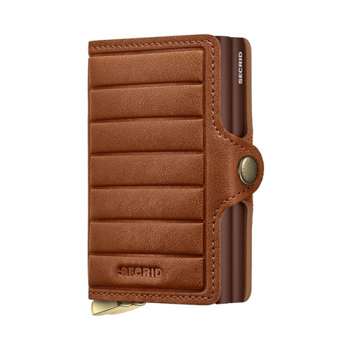 Secrid Twinwallet+ Emboss Lines Cognac (TEl-Cognac+)