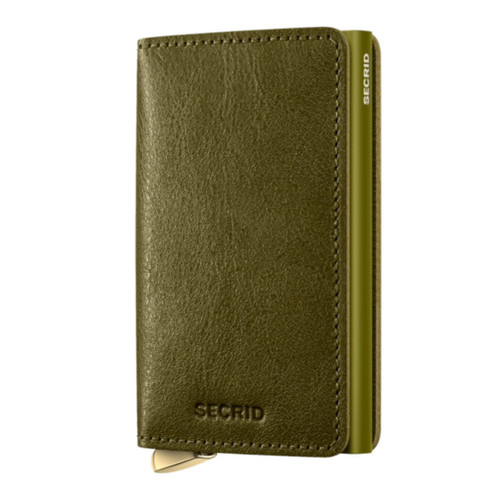 Secrid Slimwallet+ Basco Olive (SBc-Olive+)