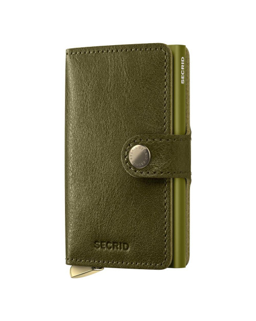 Secrid Miniwallet+ Basco Olive (MBc-Olive+)