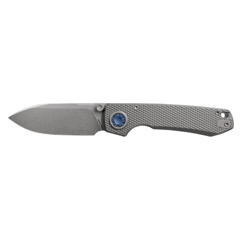 Vosteed Racoon V Stonewashed M390 Titanium Dim Grey (A4001)