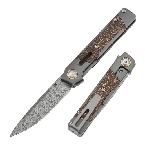 Kansept Kitpu Stonewashed Titanium/Carbon Fiber Copper (K2123A5)