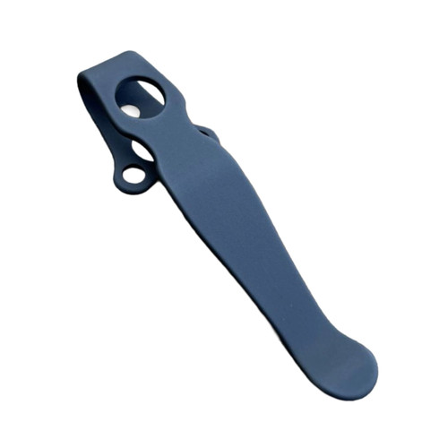 LynchNW Spyderco Tenacious Standard Clip Black Cerakote (CL-TEN-STD-CK-BLK)