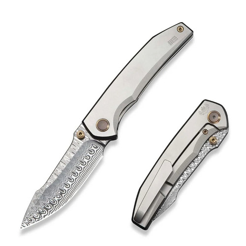 WE Ryson Damasteel Blade Titanium Grey (WE24086-DS1)