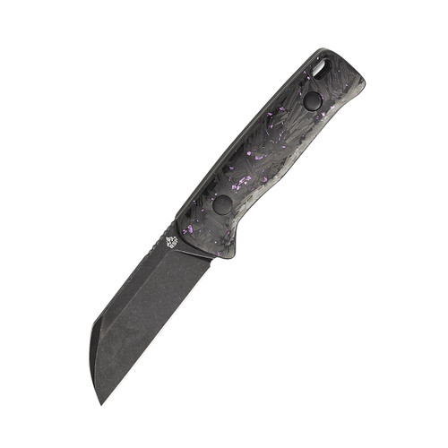 QSP Baby Penguin Black Stonewashed Purple Shredded Carbon Fiber (QS130BP-E2)