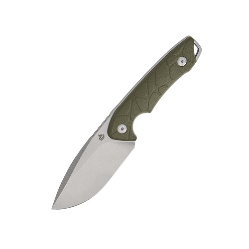 QSP Tiny TOT Stonewashed Blade G10 Green (QS169-B1)