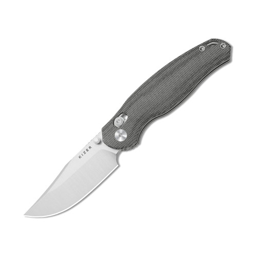 Kizer Phoca CC Fix Norplex UltreX Micarta Black (V3780A3)