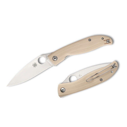 Spyderco Reveal 19 Mantra 4 G10 White (C274GWP)