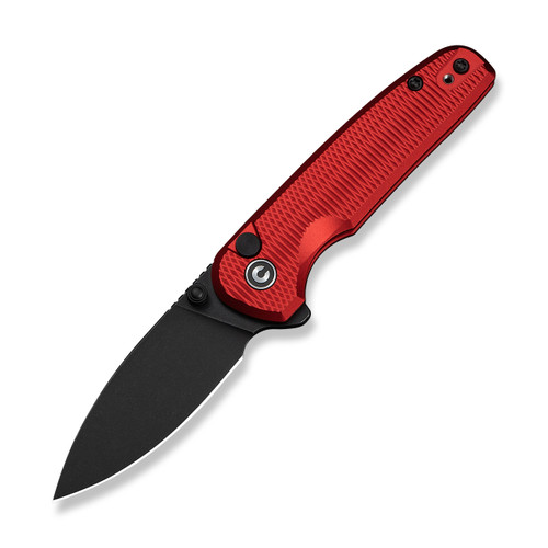 CIVIVI Mini Shakan Ripple Patterned Aluminum Red (C20052F-2)