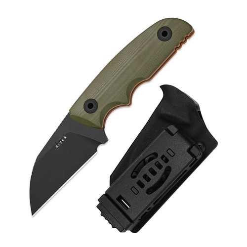 Kizer Snick G10 Olive Green (1085A3)