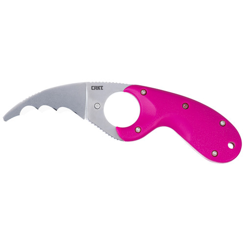 CRKT Bear Claw Pink Veff Serrations (2511F)