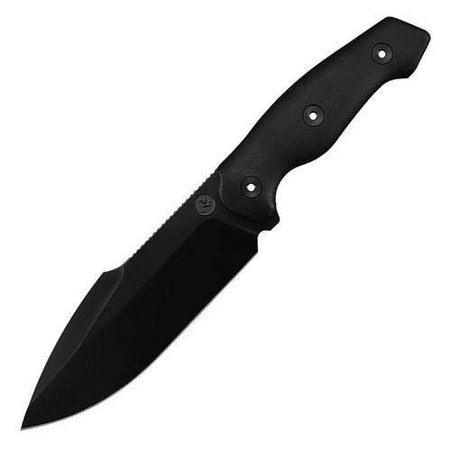 Kunwu Stiffy G. Micarta Black DLC Blade (F712-BK-4)
