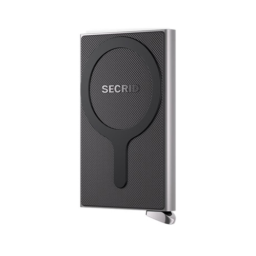 Secrid Cardprotector+ Fluted for MagSafe Silver (CFfM-Silver+)