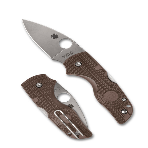 Spyderco Sprint Run Lil' Native Brown Lightweight (C230PBN15V)