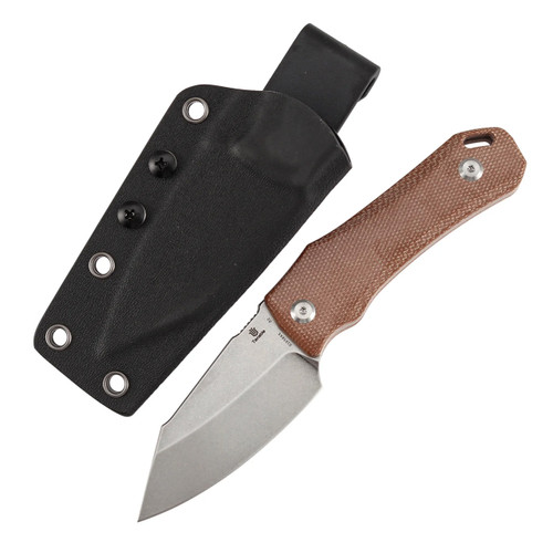 Tenable Loki Brown Micarta (G1058A5)
with sheath
