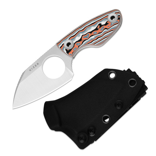 Kizer Nightjar Micarta Multicolour (1114A3)