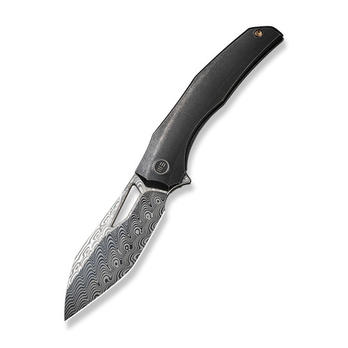 WE Knife Co Ignio Titanium Black Damasteel Mystery Box (WE22042B-DS1 MB)