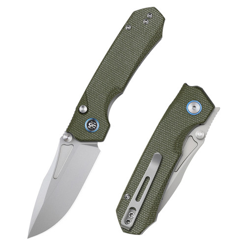 Remette RT Rhino Micarta Green (MC25A)