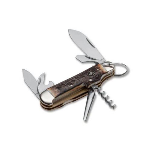 Boker Germany Camp Knife Stag (110182HH) opened