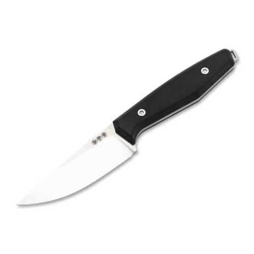 Boker Germany Daily Knives AK1 Drop Point N690 Richlite Black Budget (129521)