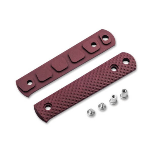 Boker Germany BFF Packlite Handle Scales Richlite Redstone Pyramid (190685)