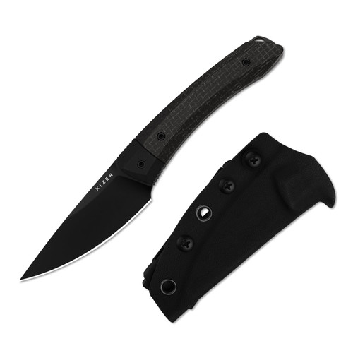 Kizer Momo Fix 3 Micarta G10 Black (1124A4)