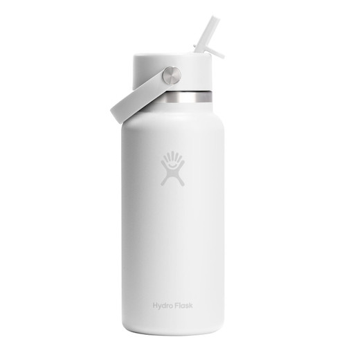 Hydro Flask Wide Flex Straw Cap White 32oz (W32CFS110) straw