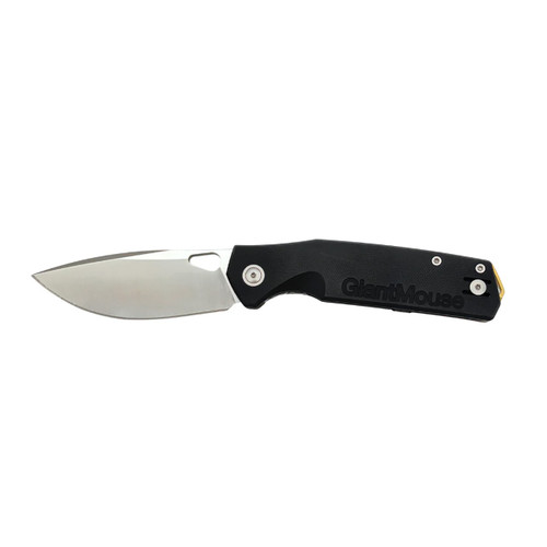 GiantMouse Ace Zoobie G10 Black (ZOOBIE-BLACK-G10) open