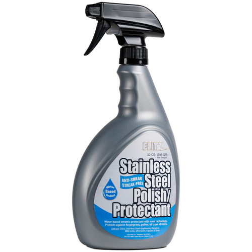 Flitz Stainless Steel Polish & Protectant 946 ml Spray Bottle (SS01332)