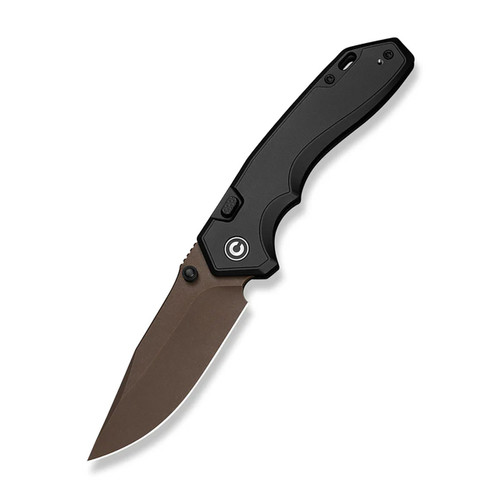 CIVIVI Brova Aluminum Black (CE25093-2) open