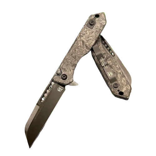 Heretic Knives Jinn Marble Glow Carbon Fiber (H213-6A-MGCF)