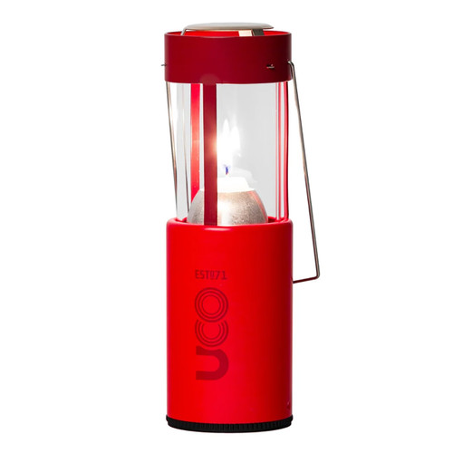 UCO Gear Original Candle Lantern Aluminum Volcano Red (L-C-STD-VOLCANO)