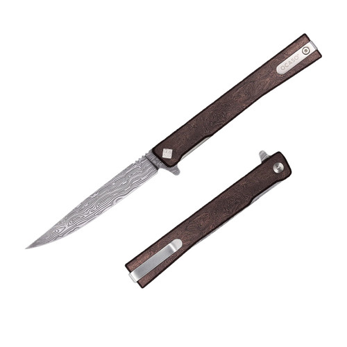 OCASO Solstice Damasteel Space Coral (10ISC)