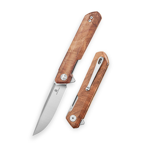 Bestechman Dundee 14C28N Red Burl Wood