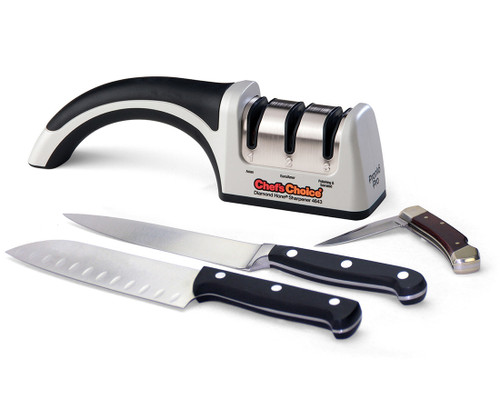 Chef's Choice ProntoPro #4643 3-Stage Manual Knife Sharpener 