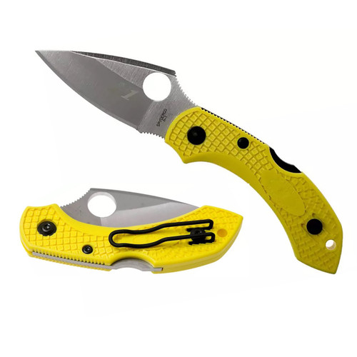 Spyderco Dragonfly 2 Salt Yellow FRN - C28PYL2