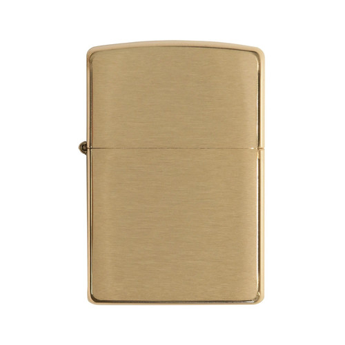 Zippo Solid Brass Plain - 204B | House of Knives Canada Zippo Solid Brass Plain - 204B | House of Knives Canada