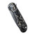 CIVIVI Elementum Shredded Carbon Fiber with Gold Damascus (C907C-DS1) closed scales 
