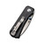 CIVIVI Baby Banter Black G10 Grey Stonewashed (C19068S-1) closed clipside